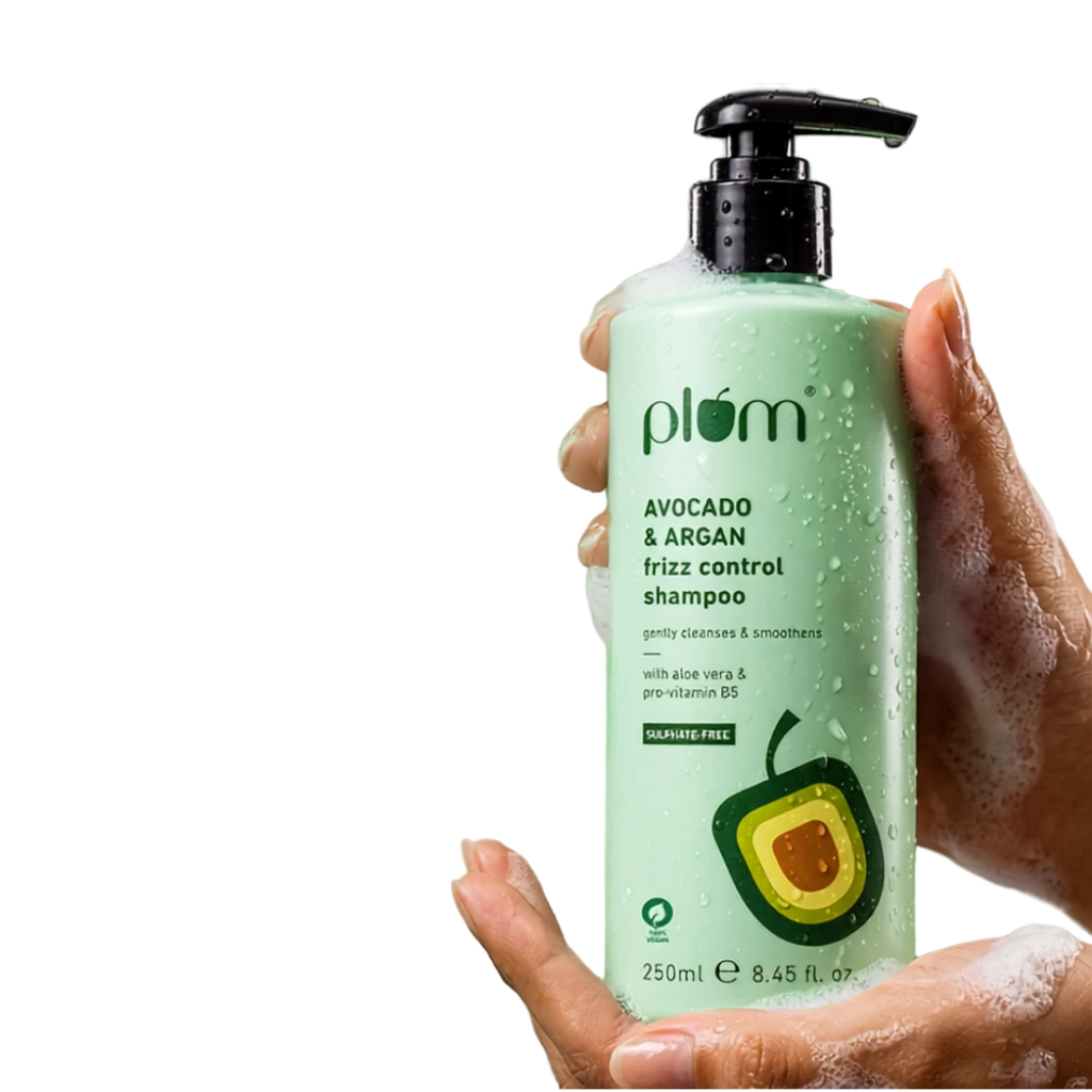 Plum Avocado & Argan Frizz Control Shampoo