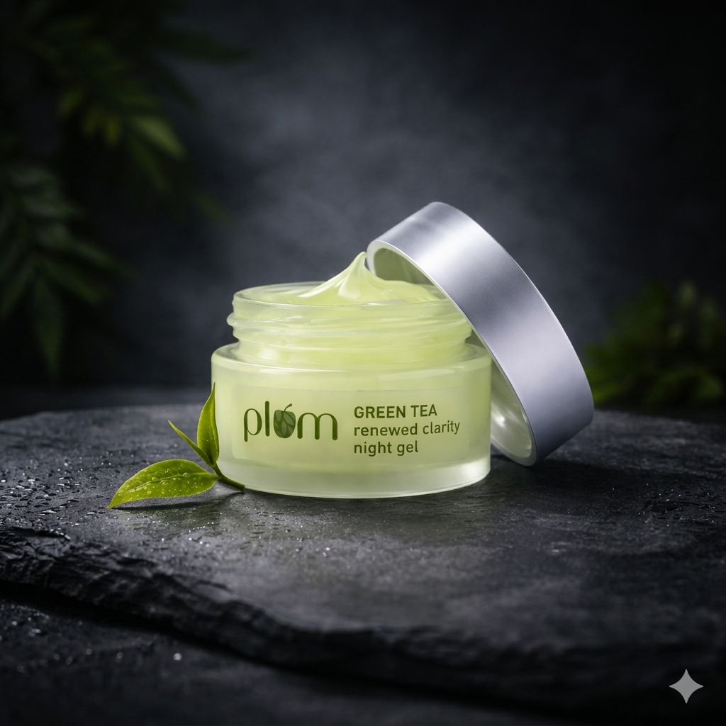 Plum Green Tea Oil-Free Night Repair Face Gel