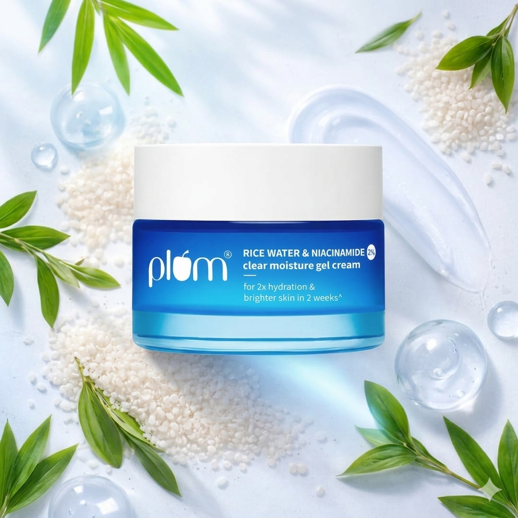 Plum Rice Water Deep Hydration Face Moisturizer